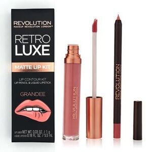 Makeup Revolution Retro Luxe Matte Lip Kit – Grandee